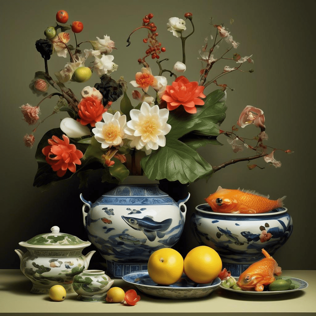 Fish and Frogs – Ding Yanyong