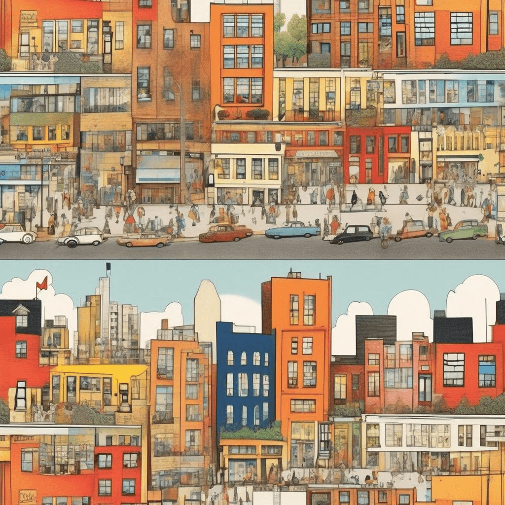 Main Street – Saul Steinberg