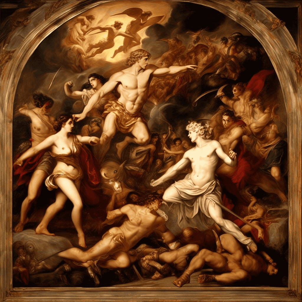 The Education of Achilles – James Barry