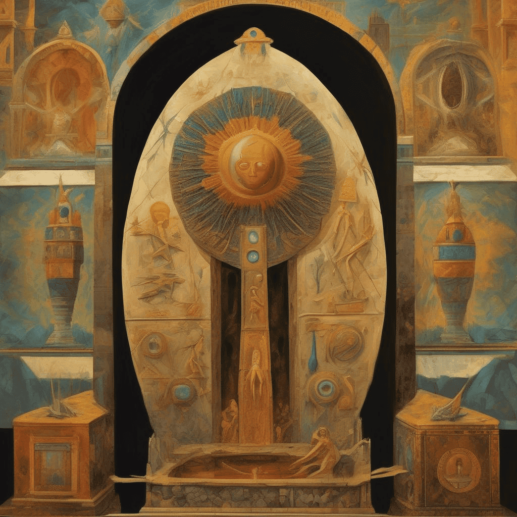 The tomb of Pernath – Roger Raveel